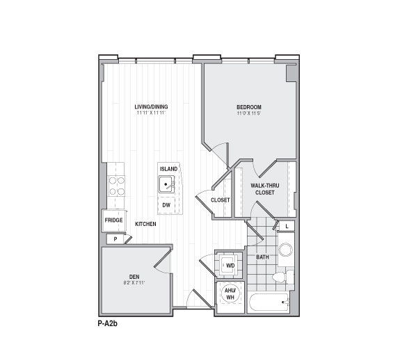 Floor Plan Image of Apartment Apt 113
